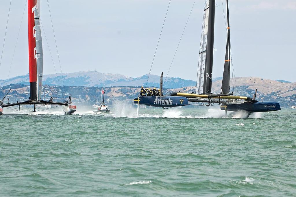  - Louis Vuitton Cup, Semi-Final 1, August 6, 2013 © Chuck Lantz http://www.ChuckLantz.com